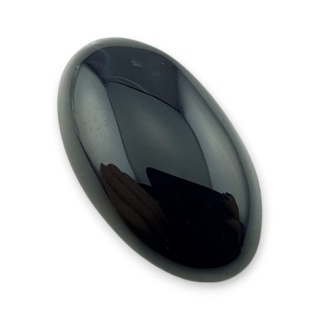 Onyks czarny kaboszon 25x14 mm nr 463