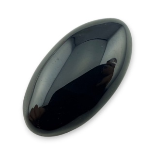 Onyks czarny kaboszon 25x14 mm nr 479