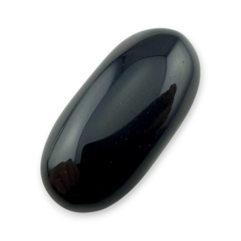 Onyks czarny kaboszon 26x13 mm nr 442