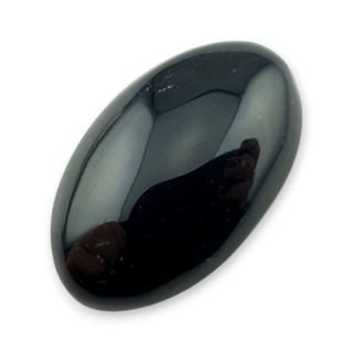 Onyks czarny kaboszon 26x16 mm nr 390