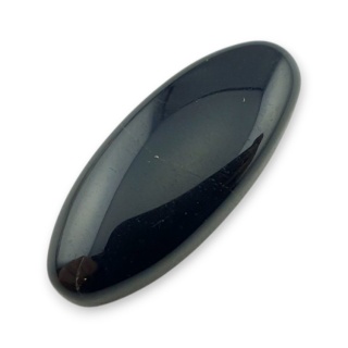 Black onyx cabochon 27x11 mm no 490
