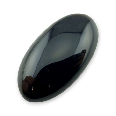 Onyks czarny kaboszon 27x15 mm nr 415