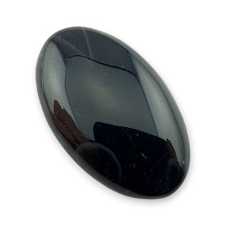 Onyks czarny kaboszon 27x17 mm nr 424