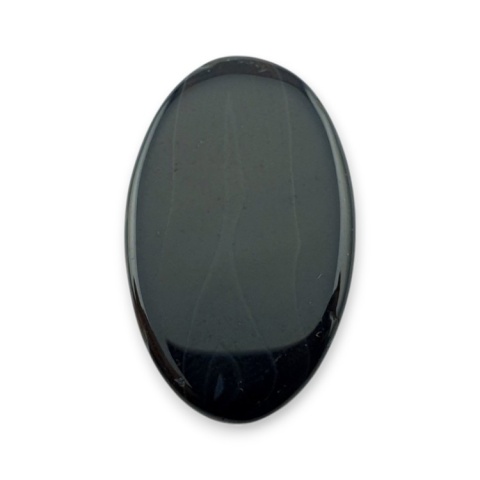 Onyks czarny kaboszon 27x17 mm nr 424
