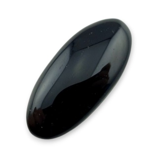 Onyks czarny kaboszon 28x13 mm nr 433