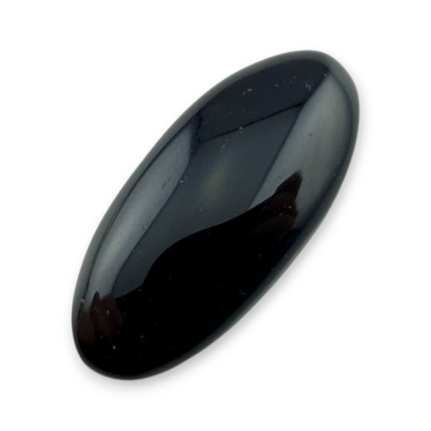 Onyks czarny kaboszon 28x13 mm nr 433