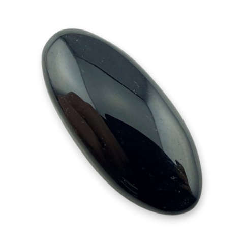 Onyks czarny kaboszon 28x13 mm nr 433