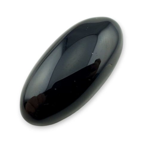 Black onyx cabochon 29x14 mm no 410