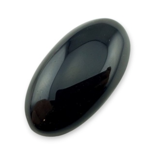 Black onyx cabochon 29x15 mm no 427