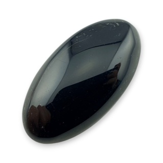 Black onyx cabochon 30x16 mm no 397