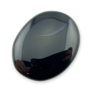 Onyks czarny kaboszon 32x25 mm nr 382