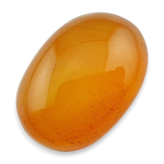 Yellow onyx cabochon 30x20 mm no 23