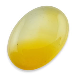 Yellow onyx cabochon 31x22 mm no 24