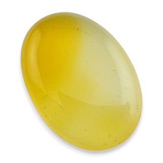 Yellow onyx cabochon 31x22 mm no 24