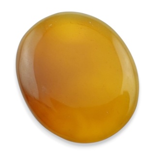 Yellow onyx cabochon 34x29 mm no 29