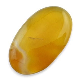Yellow onyx cabochon 37x22 mm no 25