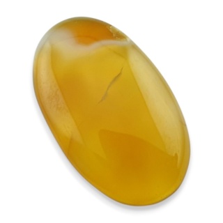 Yellow onyx cabochon 37x22 mm no 25