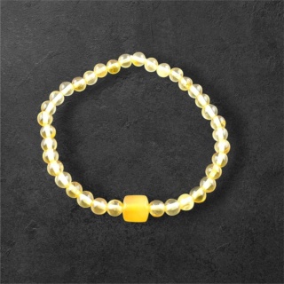 Bursztyn bałtycki bransoletka 16 cm nr 11