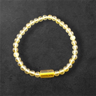 Bursztyn bałtycki bransoletka 16,5 cm nr 6