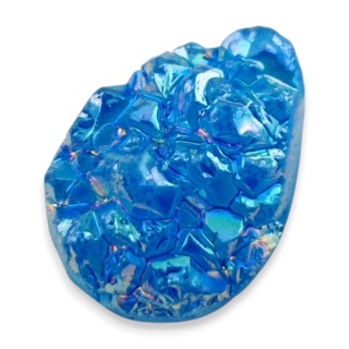 Kwarc tytanowy kaboszon 23x17 mm nr 79