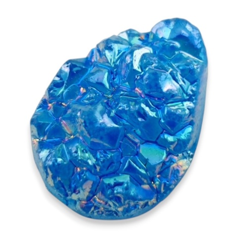 Kwarc tytanowy kaboszon 23x17 mm nr 79