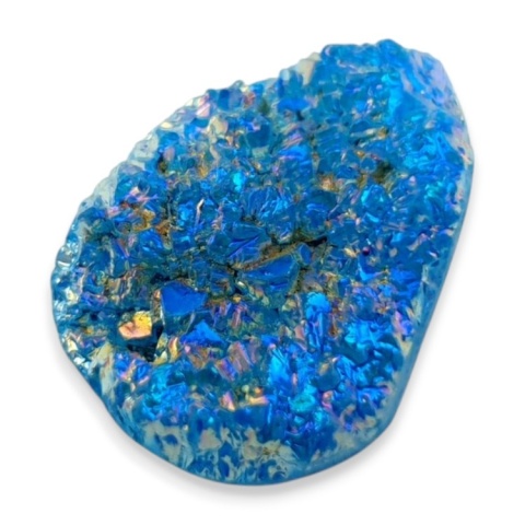 Kwarc tytanowy kaboszon 25x18 mm nr 87