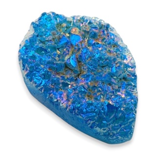 Kwarc tytanowy kaboszon 25x18 mm nr 87