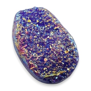 Kwarc tytanowy kaboszon 25x18 mm nr 97