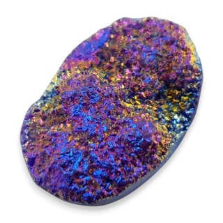 Kwarc tytanowy kaboszon 26x18 mm nr 99