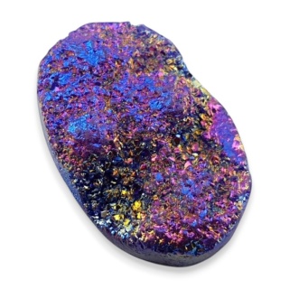 Kwarc tytanowy kaboszon 26x18 mm nr 99