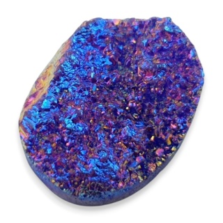 Kwarc tytanowy kaboszon 26x20 mm nr 93