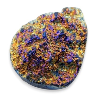 Kwarc tytanowy kaboszon 27x22 mm nr 105