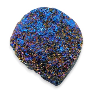 Kwarc tytanowy kaboszon 27x25 mm nr 106