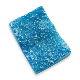 Kwarc tytanowy kaboszon 30x21 mm nr 81