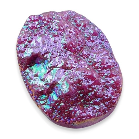 Kwarc tytanowy kaboszon 30x24 mm nr 65