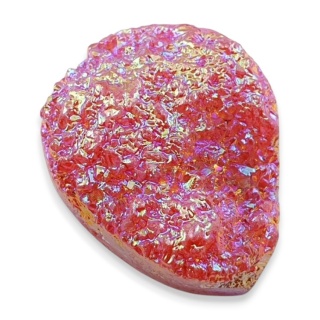 Titanium quartz cabochon 30x25 mm no 74