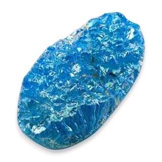 Titanium quartz cabochon 31x18 mm no 84