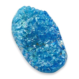 Titanium quartz cabochon 31x18 mm no 84