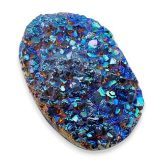 Titanium quartz cabochon 31x21 mm no 111