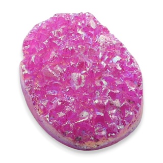 Titanium quartz cabochon 31x25 mm no 69