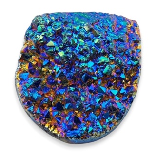 Titanium quartz cabochon 31x27 mm no 110