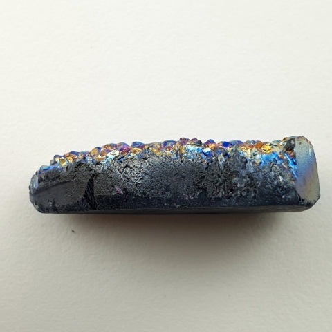Kwarc tytanowy kaboszon 32x20 mm nr 90
