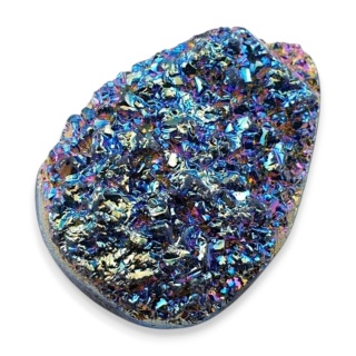 Titanium quartz cabochon 32x22 mm no 109