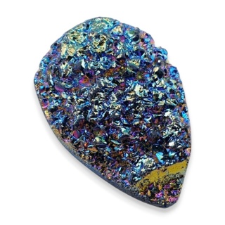 Titanium quartz cabochon 32x22 mm no 109