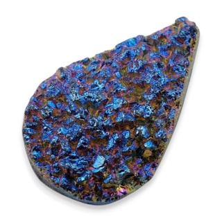 Titanium quartz cabochon 33x20 mm no 108
