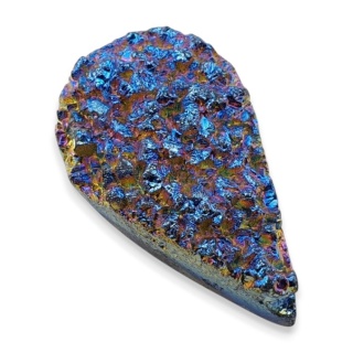 Titanium quartz cabochon 33x20 mm no 108