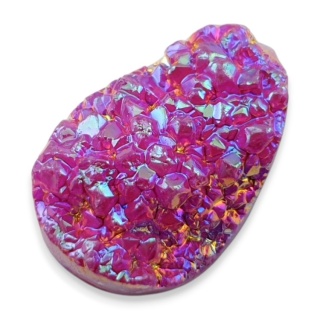 Titanium quartz cabochon 33x21 mm no 66