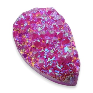 Titanium quartz cabochon 33x21 mm no 66