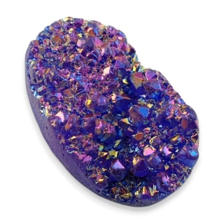 Titanium quartz cabochon 33x21 mm no 96