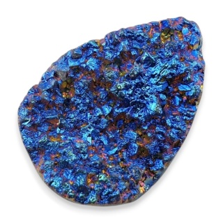 Titanium quartz cabochon 33x23 mm no 107